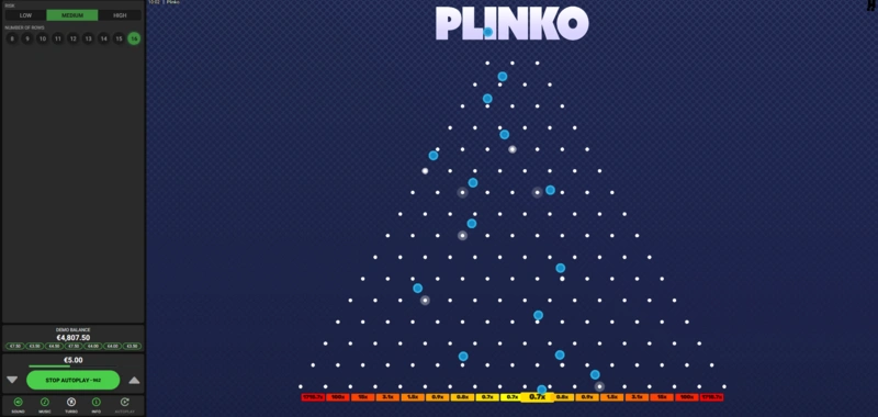 plinko casino game