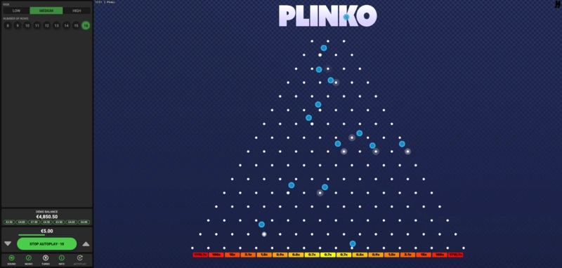 plinko casino game